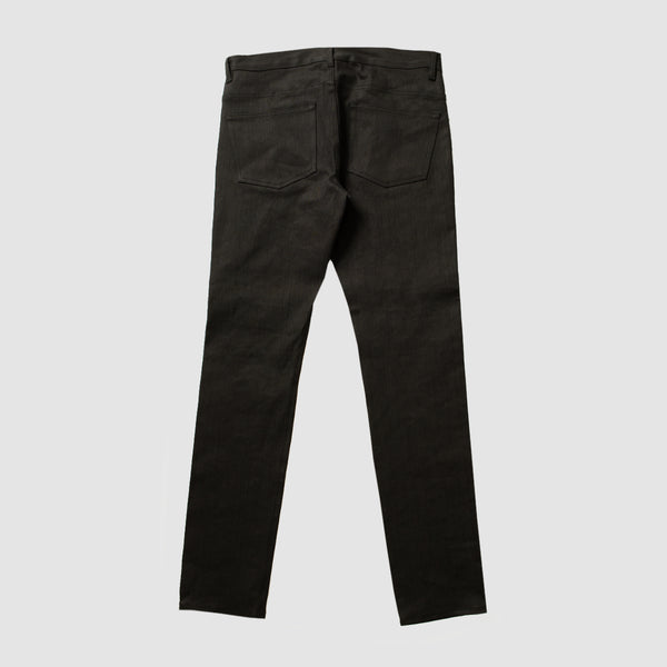 15aw Comoli Black Denim 5Pocket Pants-