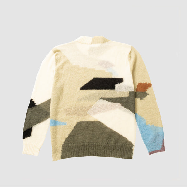 Louis Vuitton Mohair Camouflage Print Pullover - Brown Sweaters