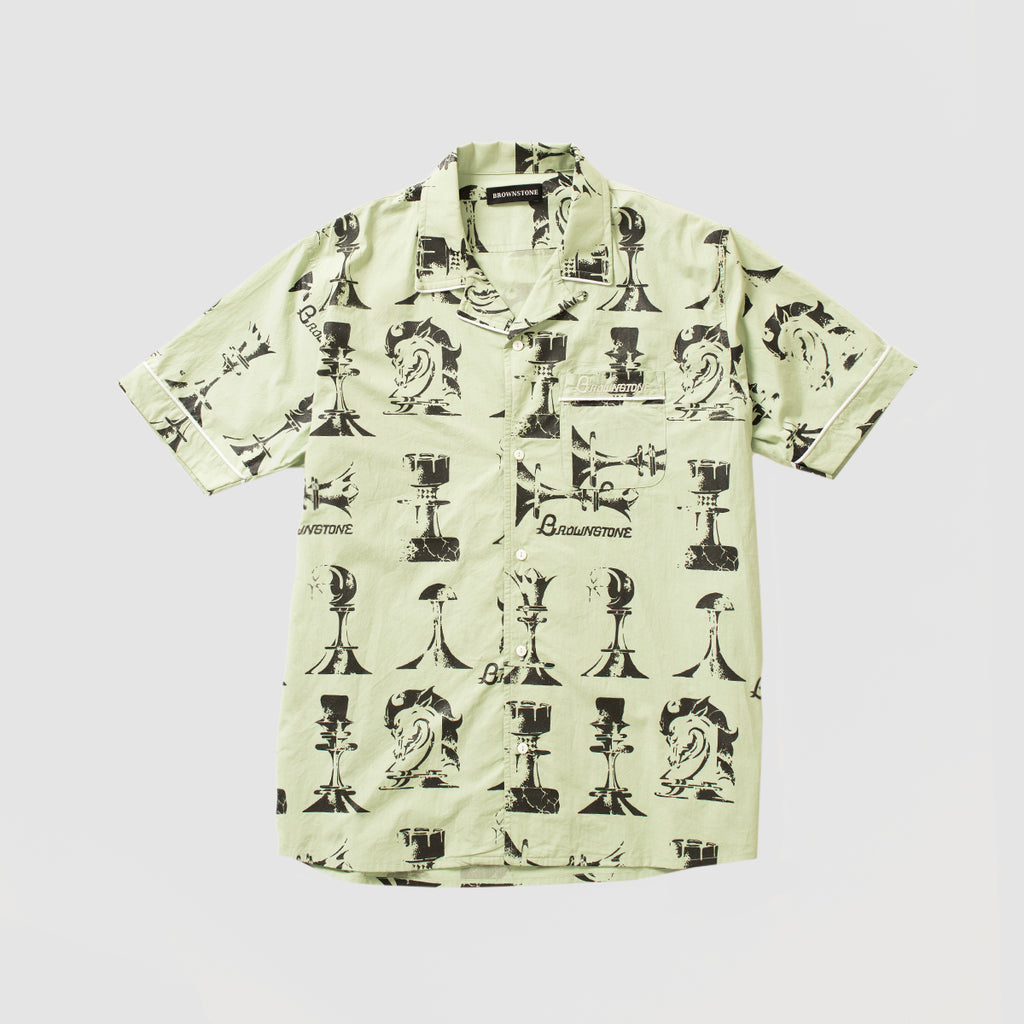 Club Collar Shirt - Sage