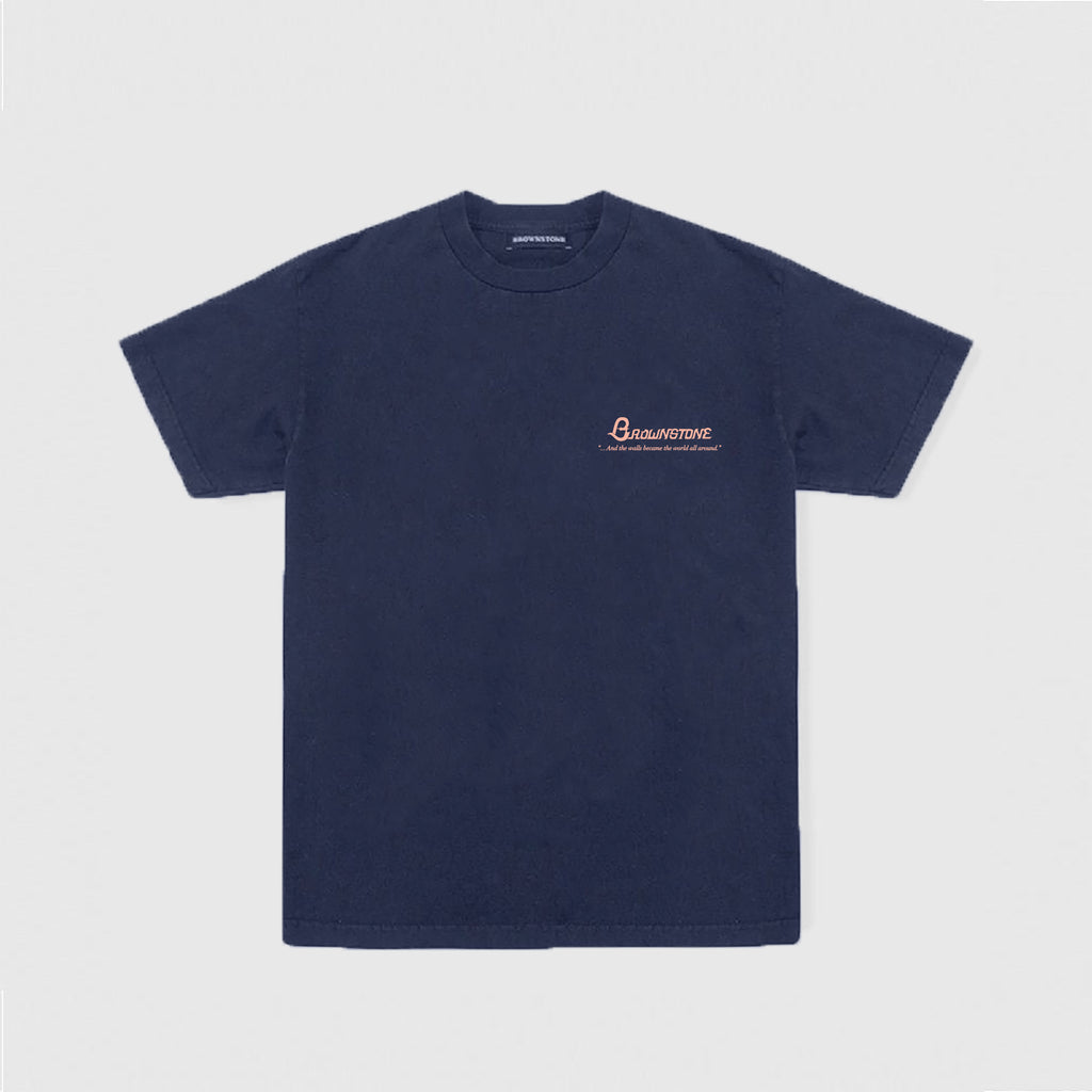 Embroidered Cut & Sew Readymade Tee 01 - Navy (Union Tokyo Exclusive)